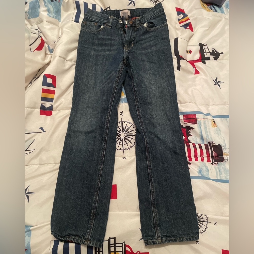 Kids Gap Fleece Jeans Size 8 Straight